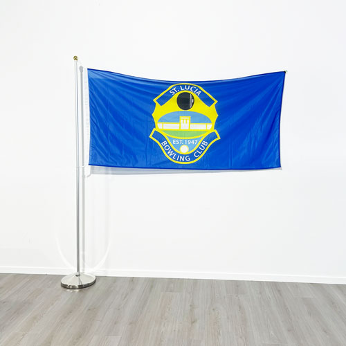 St.Lucia Printed Bowling Club Flag